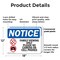 Signmission Family Viewing Only Please No, 18 in W x Rectangle, Plastic OS-2PACK-NS-P-1218-L-12479 - alternate 2